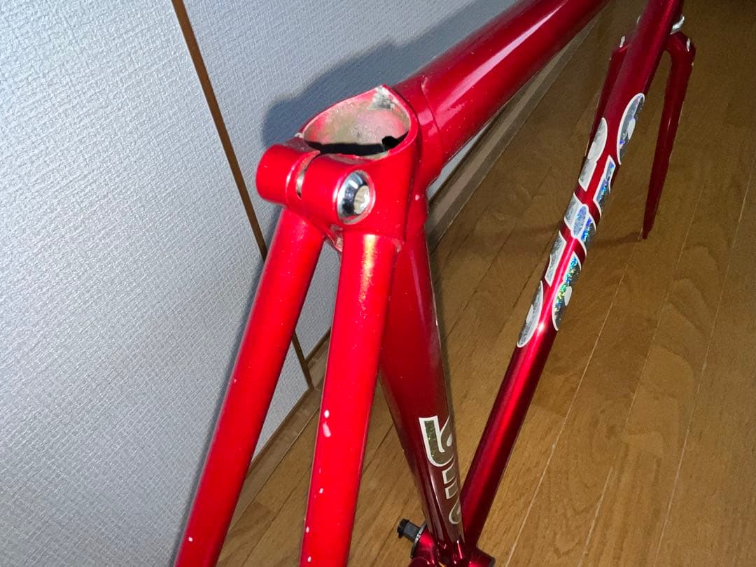 【値下げ】ジロ　競輪　ピスト　フレーム NJS