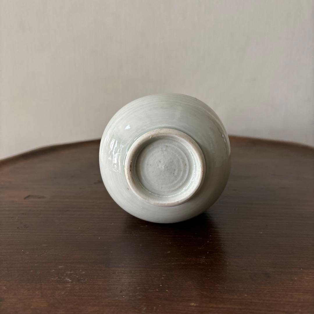 古伊万里　平戸　染付阿古陀徳利　三川内焼　花器　古道具　アンティーク　検:李朝