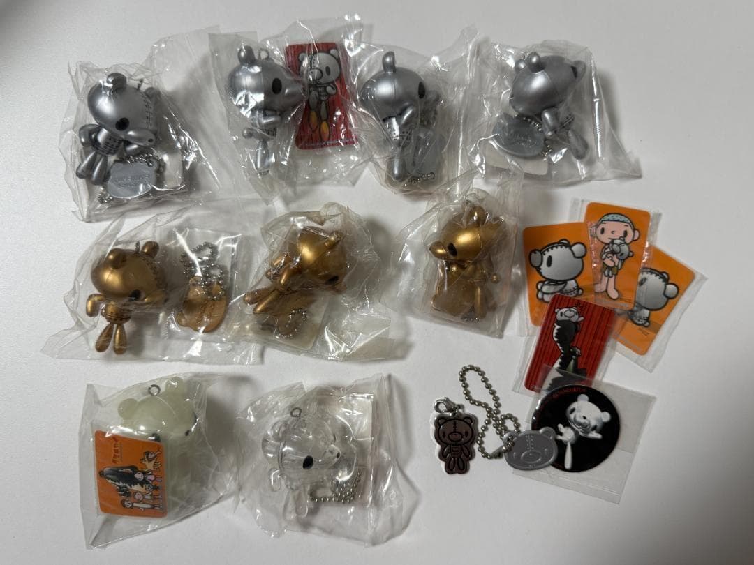 【新品・未使用】クマキカイシリーズ ぷらんぷらんキーチェーン等 byグルーミー
