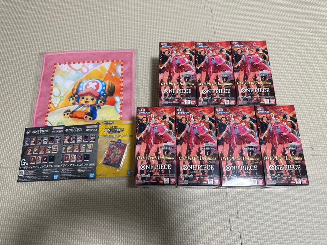 ワンピースカードゲーム ヒロインズエディション　未開封7BOX テープ付き