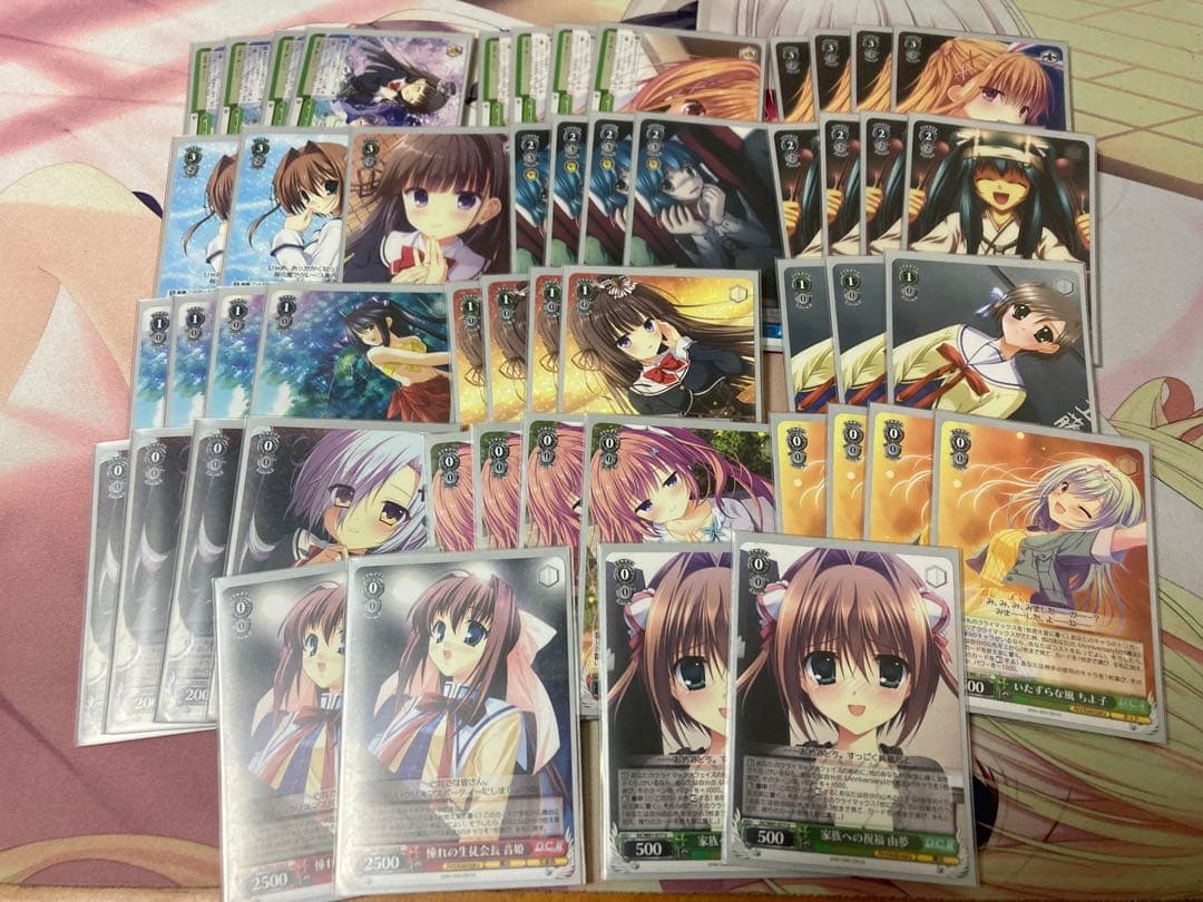 カ*オ様 ヴァイスシュバルツ　ダ・カーポ　デッキ＋パーツまとめ売り　バラ売り不可