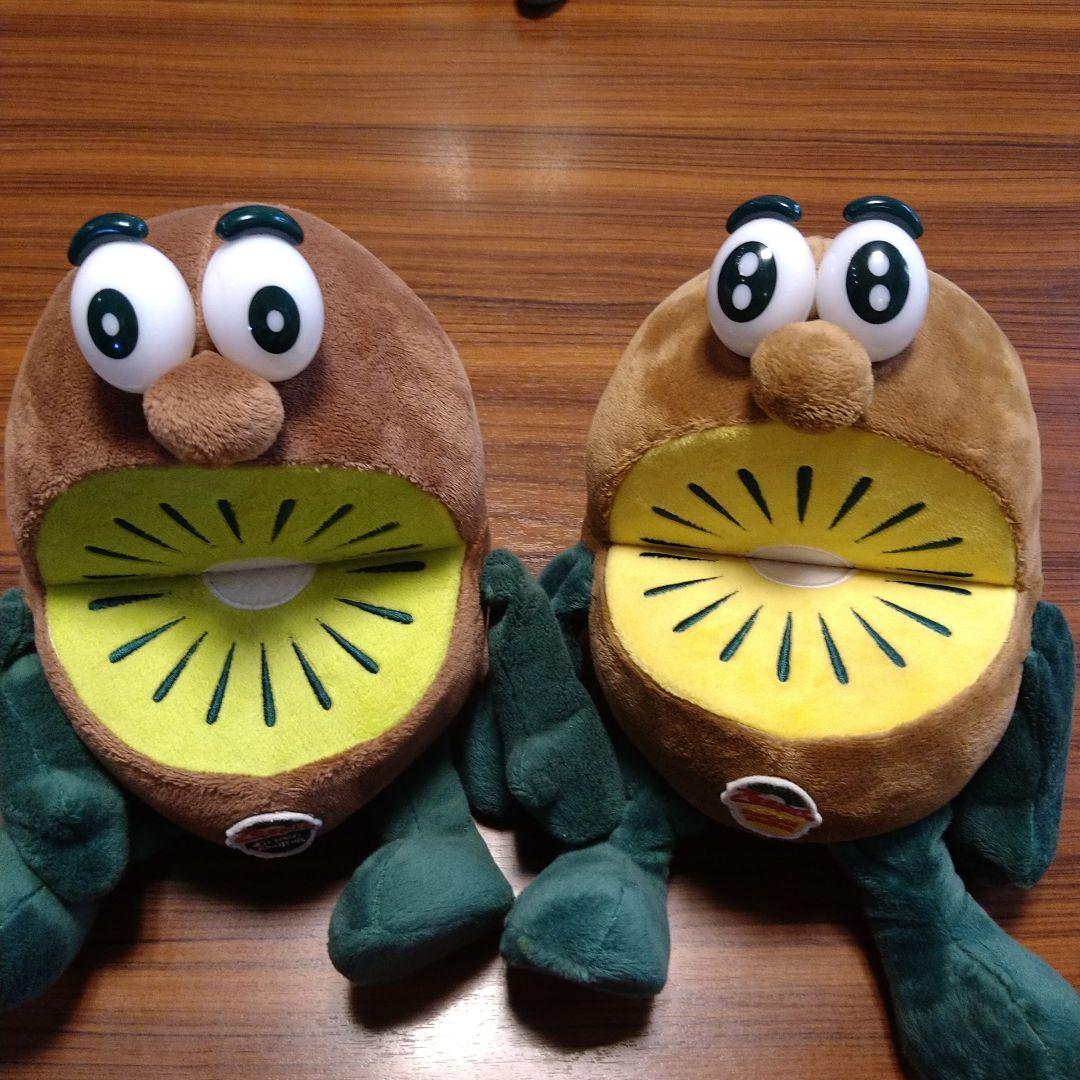 ゼスプリキウイブラザーズぬいぐるみ　中2体　小2体セット