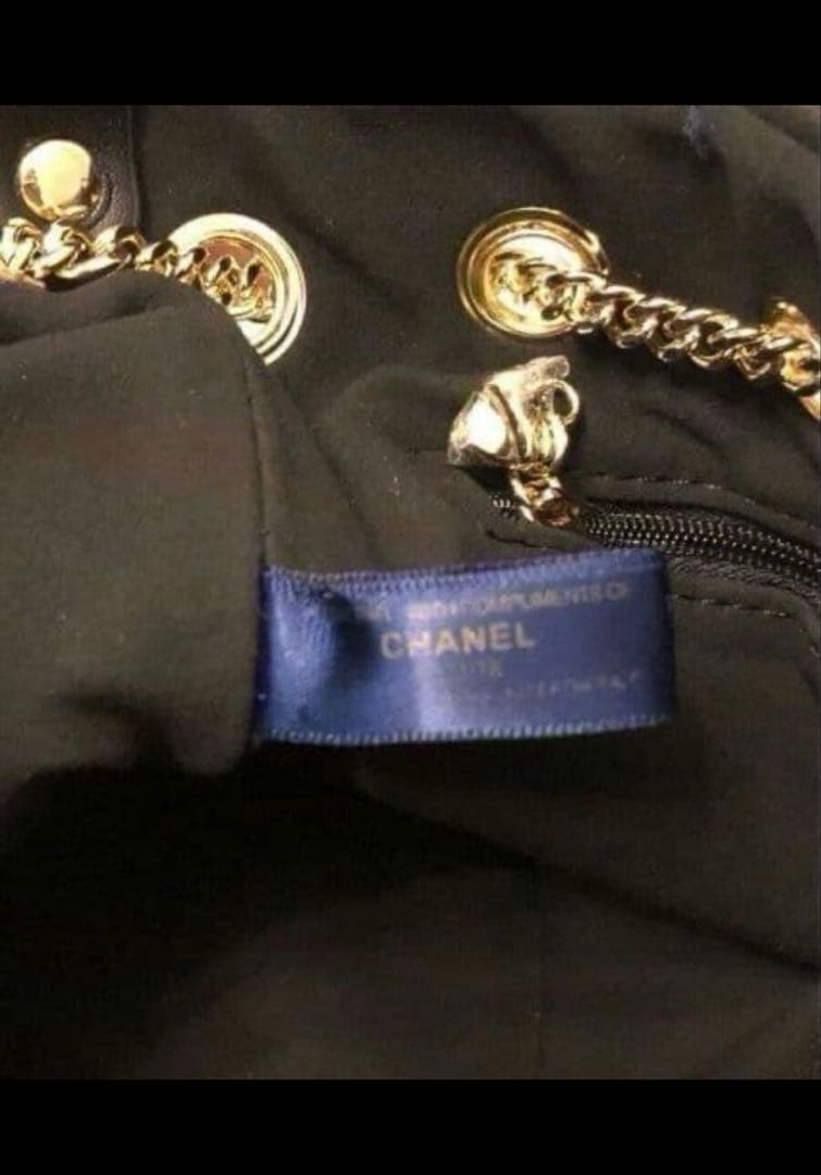 ♪*♪様 CHANEL ネイビー ツイード バケットバッグ