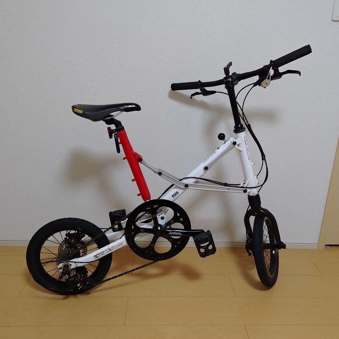 OXエンジニアリング製折りたたみ自転車 PECO