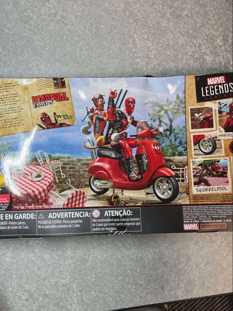 マーベルレジェンド デッドプール・コープス & スクーター デラックスパック