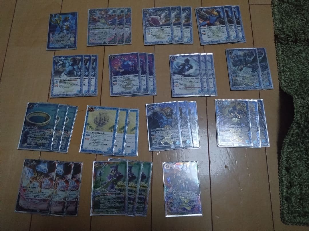 バトスピ引退品、デッキ3点、パーツまとめ