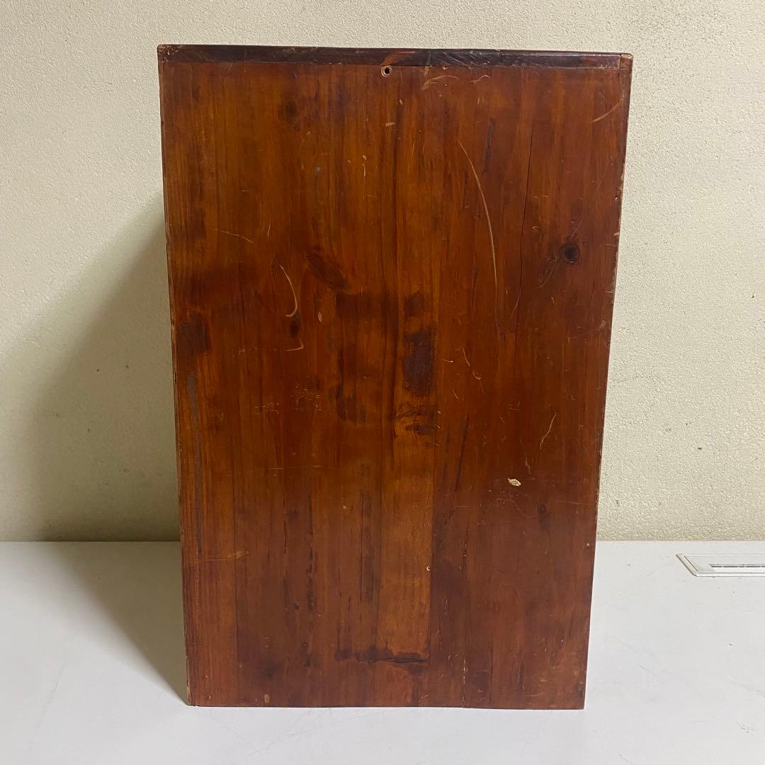 昭和レトロ 5段小物入れ 引き出し 木製 古道具 古民家 ビンテージ エイジング