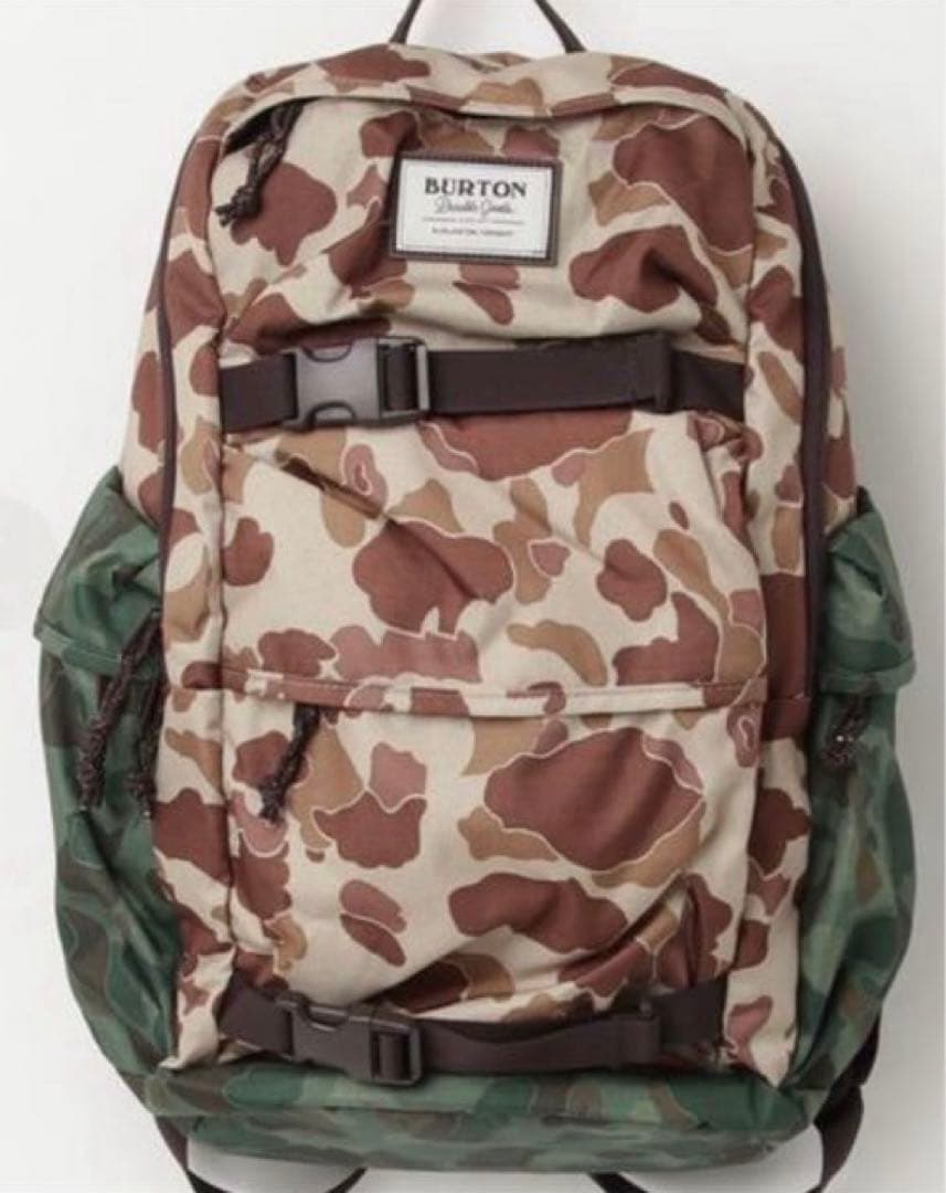 【新品】BURTON カモフラージュバックパック 中型