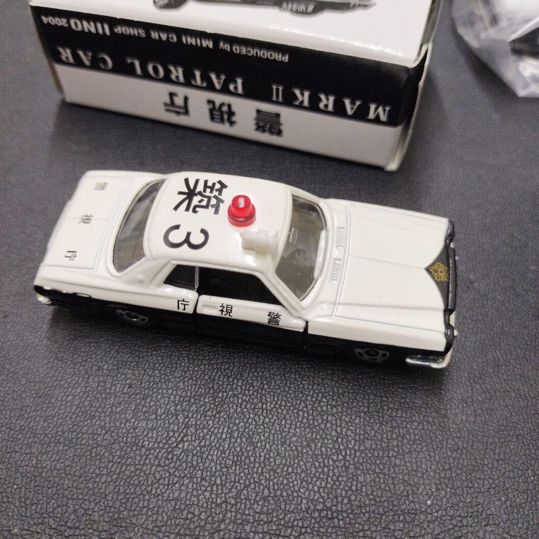 2台セット マークII ブルーバード910 パトロールカー イイノ特注