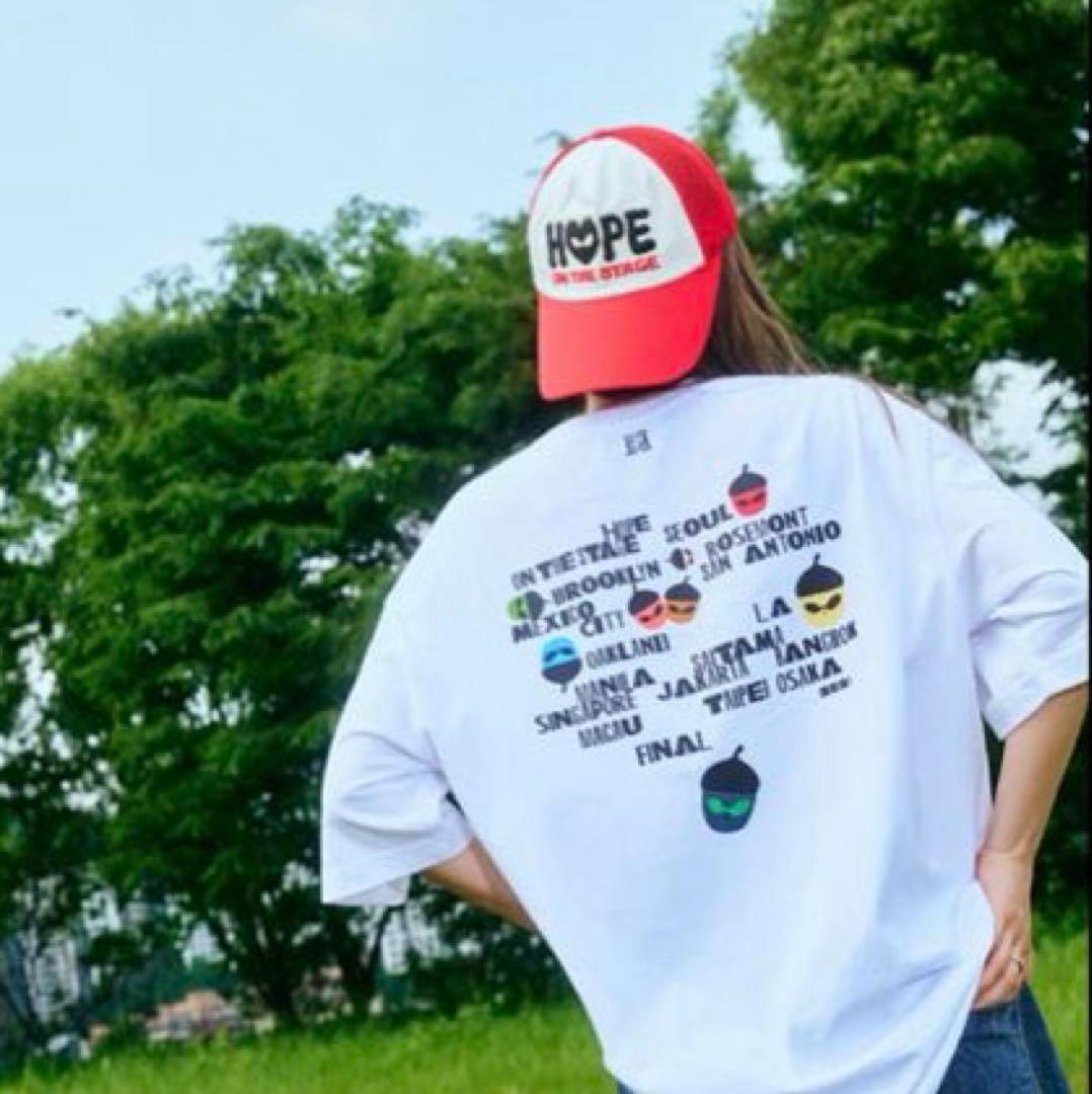 公式 HOPE ON THE STAGE_FINAL Mesh Ball Cap