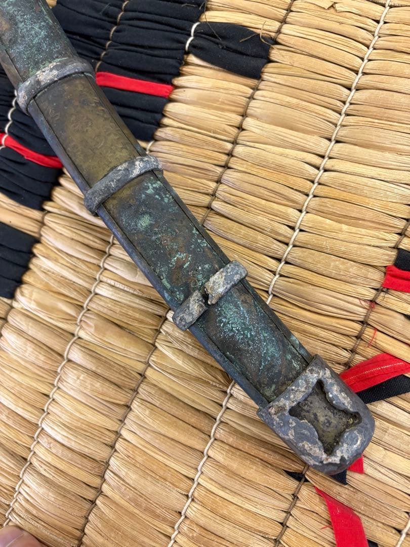 アイヌ　覆輪腰刀拵　タクネピコロ　エムシポ　拵　腰刀　刀装具　短刀拵