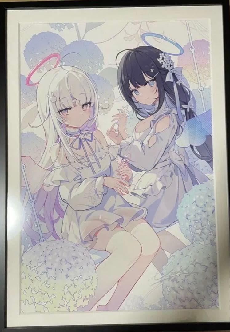 A3 イコモチ先生直筆サイン入り複製原画