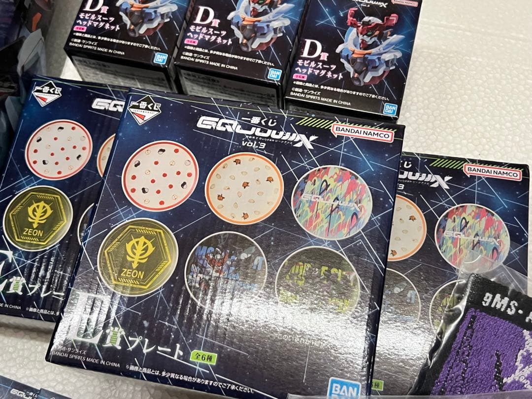 一番くじ 機動戦士ガンダム　GQuuuuuuX ラストワン賞・D、E 、F、G賞