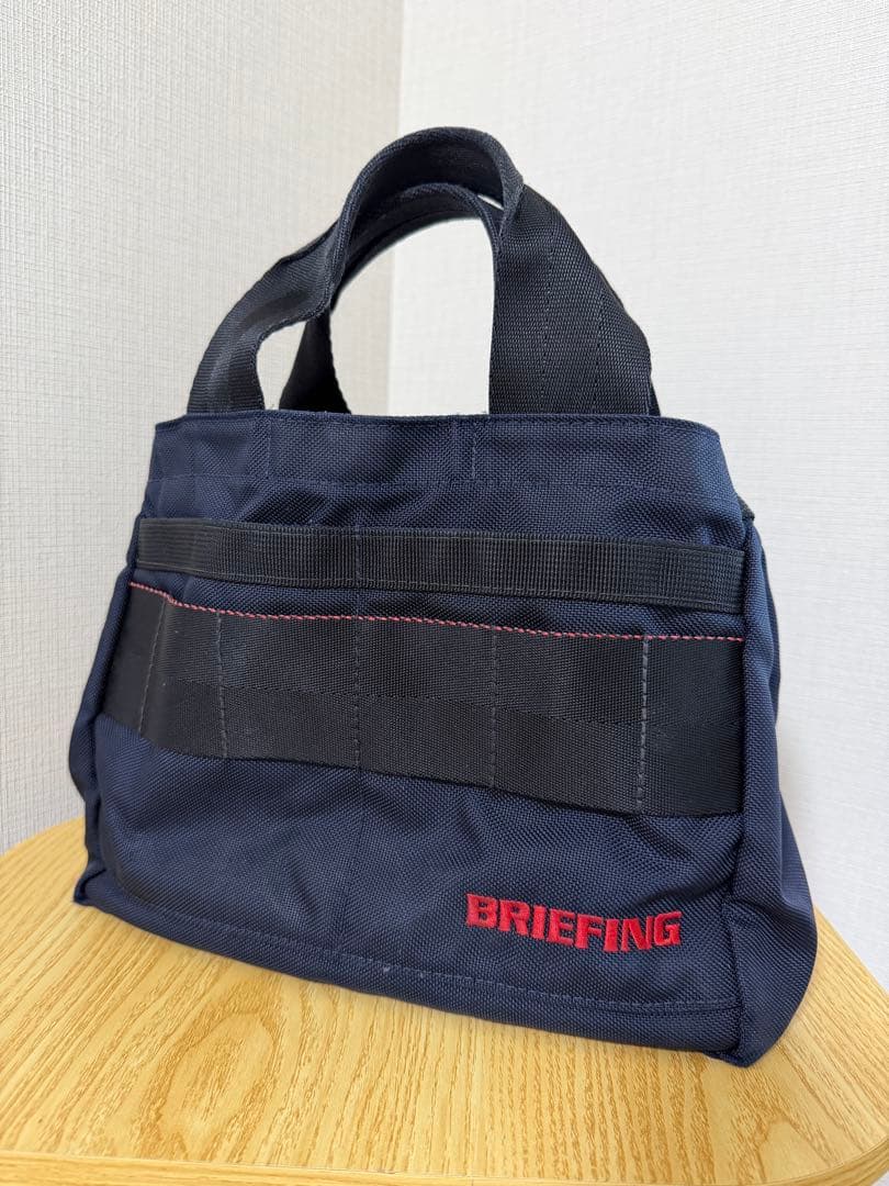 も*ん様 BRIEFING カートバッグ ネイビー