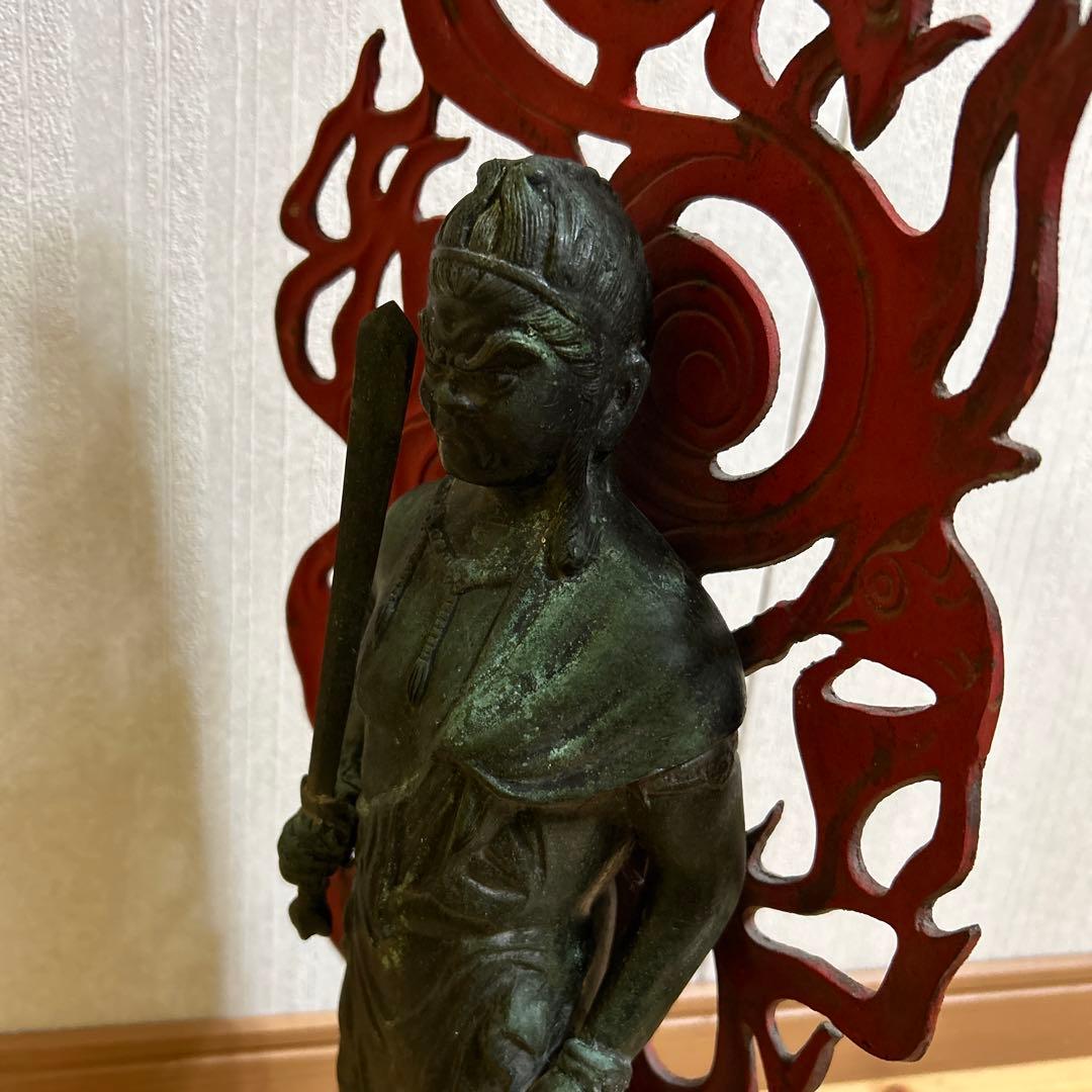 不動明王 仏像 インテリア 置物 縁起物 骨董品 大仏 工芸品 古美術