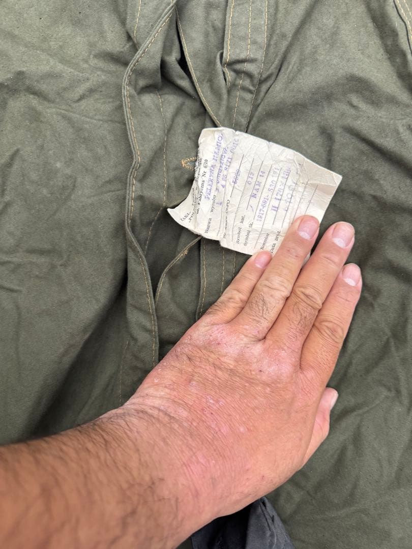 ポーランド軍ポンチョテント一式 サイズ2 パップテント 軍幕