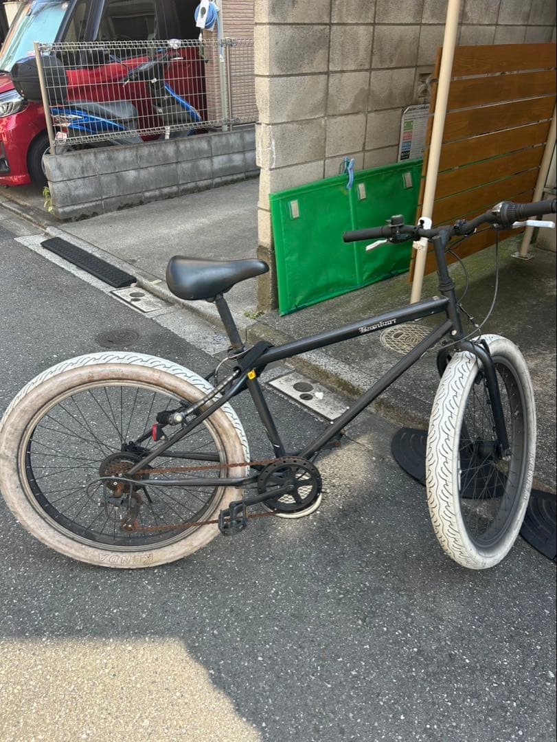 バンバリ　ファット　バイク　6段ギア付き