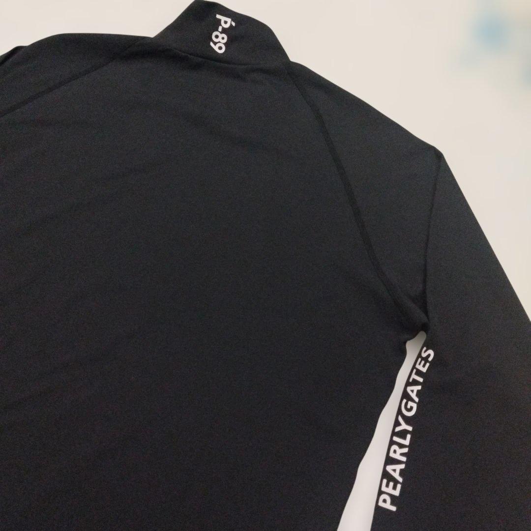 パーリーゲイツタグ付き新品未使用　長袖シャツ　モックネック　　冬春用サイズ(7)