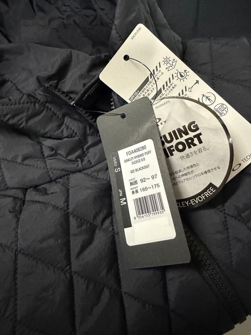 @*6様 新品 オークリー ゴルフウェア HYBRID PUFF フリースジャケ