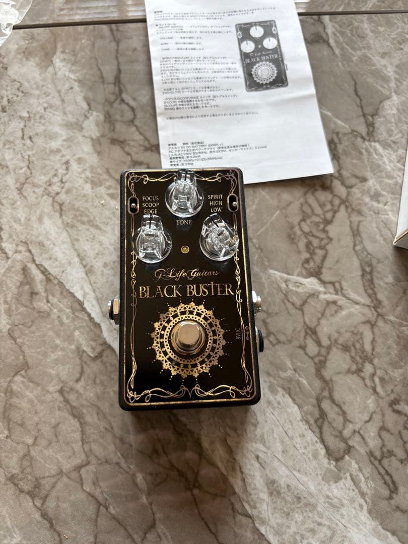 G-Life BLACK BUSTER ギターエフェクターディストーン