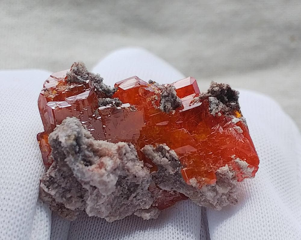 430 ウルフェナイト オレンジ アリゾナ産