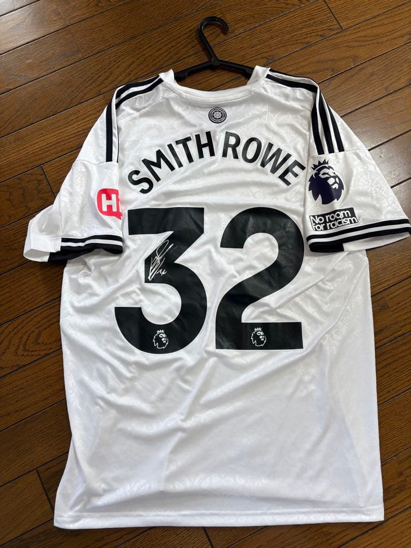 【証明書付き】元アーセナル10番。スミスロウ直筆サインユニフォーム