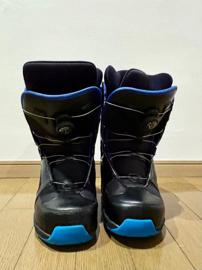 【美品】ZUMA ブラック スノーボードブーツ　ダイアル式28.0cm