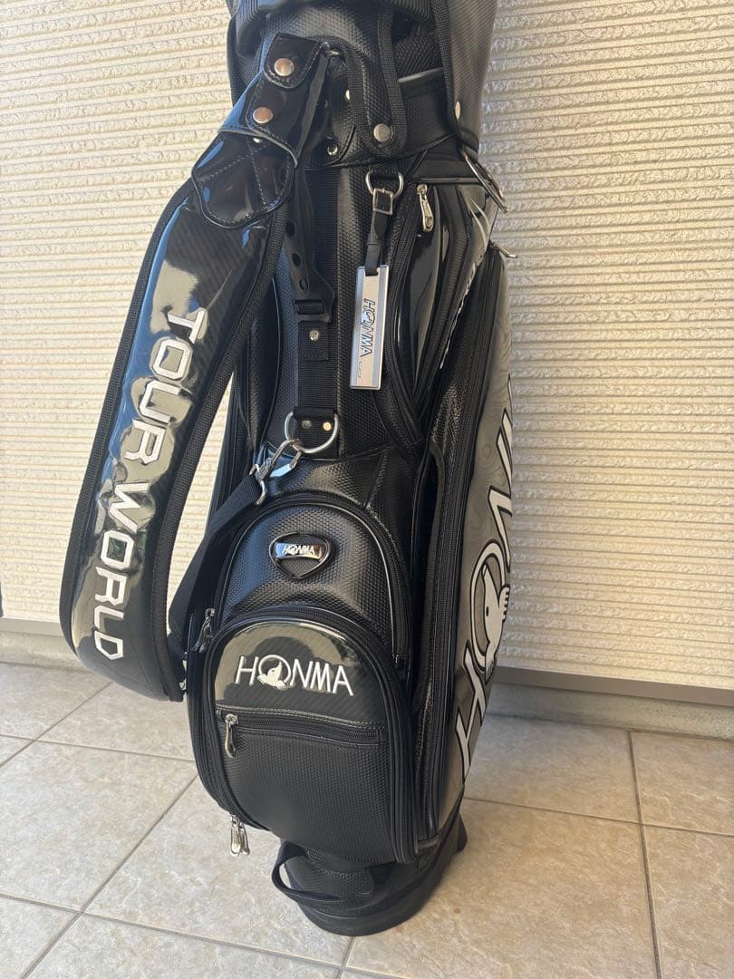 HONMA TOUR WORLD ゴルフバッグ ブラック