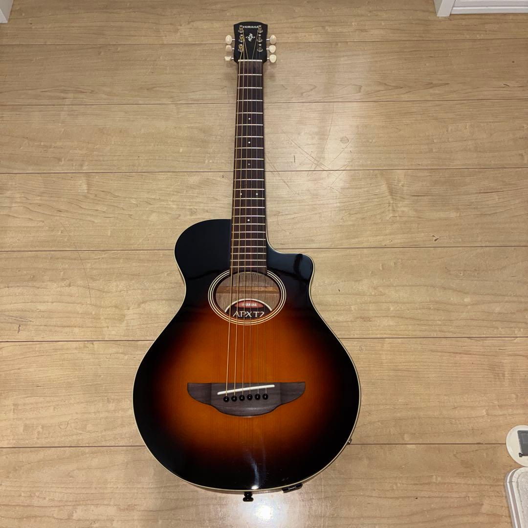 美品　ヤマハAPXT2 (OVS) ミニ・エレクトリックアコースティックギター