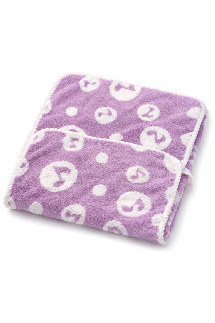 ふわふわ音符フェイスタオル　20枚