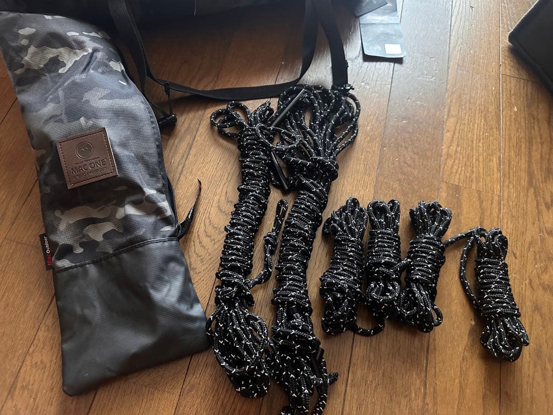 MACONEタープ10周年記念　ブラックマルチカム　美品