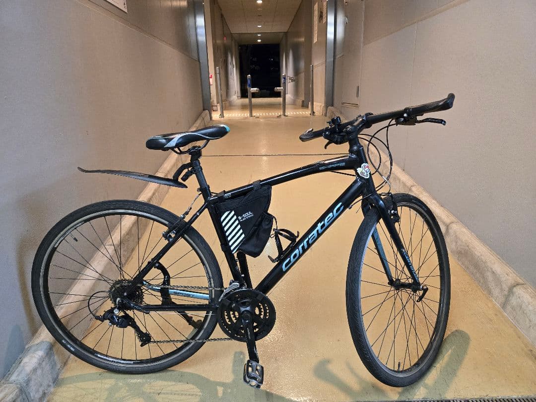 クロスバイクCORRATECコラテック　SHAPE 黒