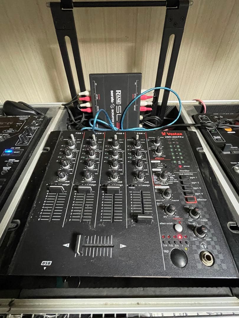 DJセット　Pioneer CDJ-1000MK3 2台+ミキサー+ケース