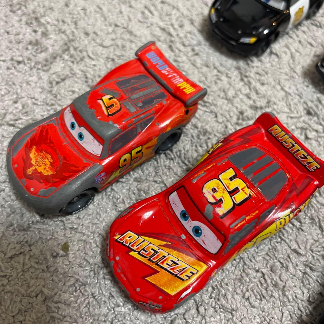 カーズ トミカ ミニカー トレーラーセット