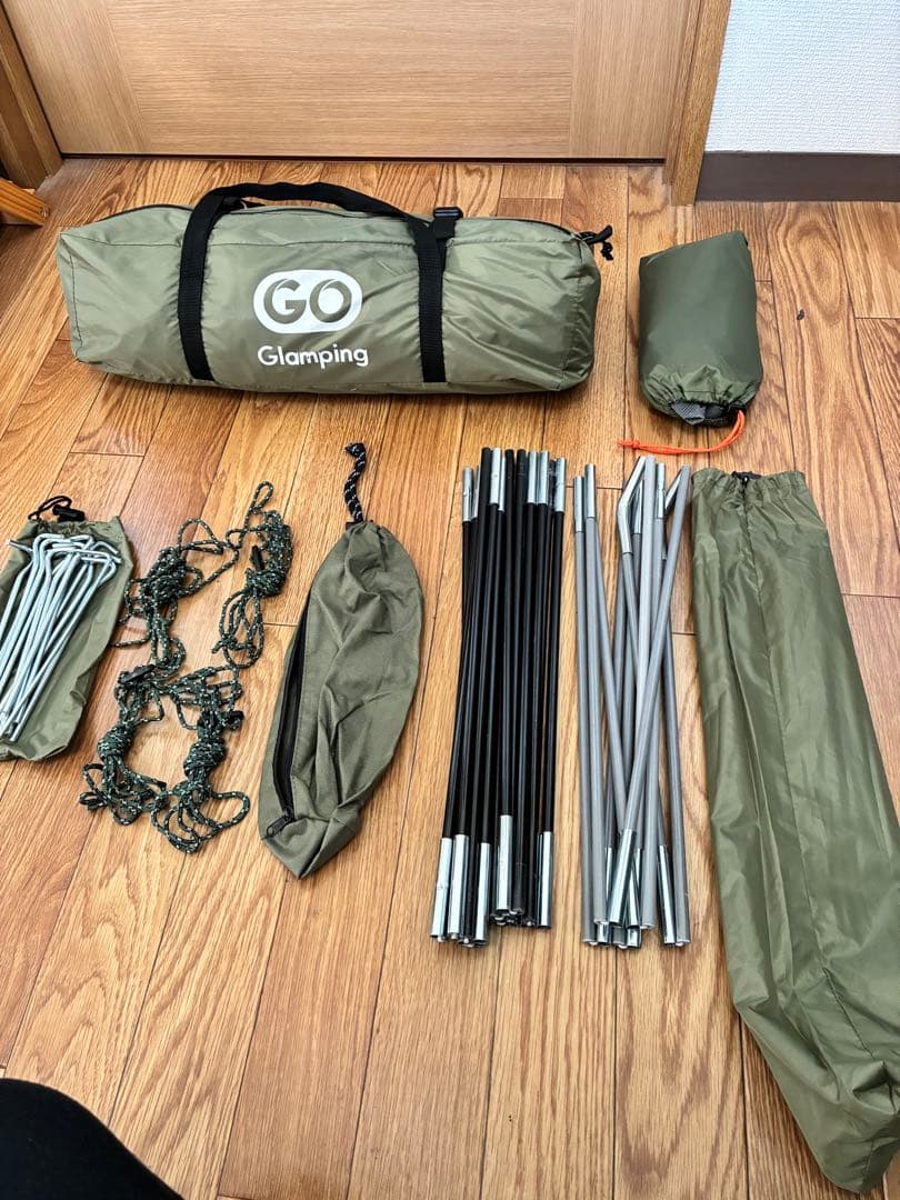 GO Glamping キャンプテント セット