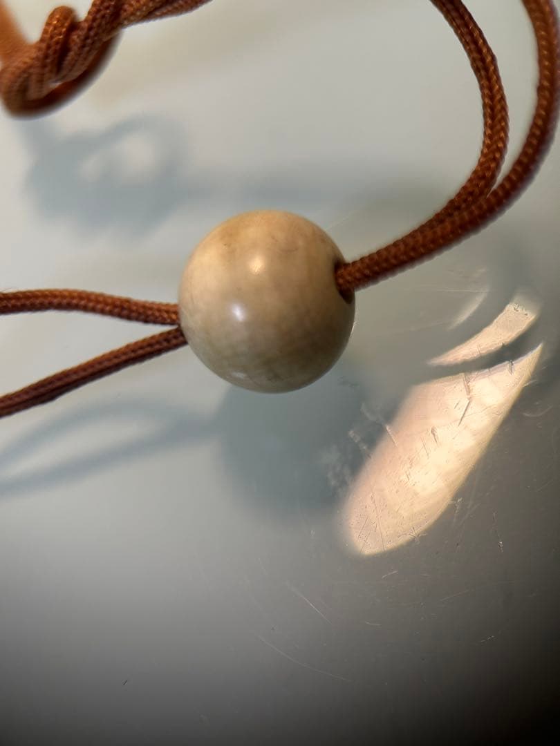 印笼　時代物 マンモス牙製　根付　4段 銘彫刻 提物　骨細工