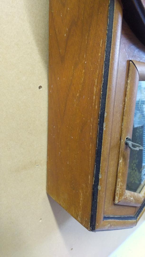 古い柱時計      ⑮