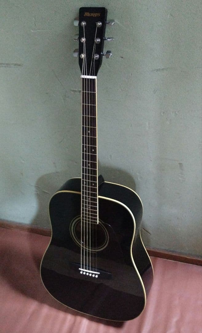 モーリス　アコースティックギター　MD306BLK