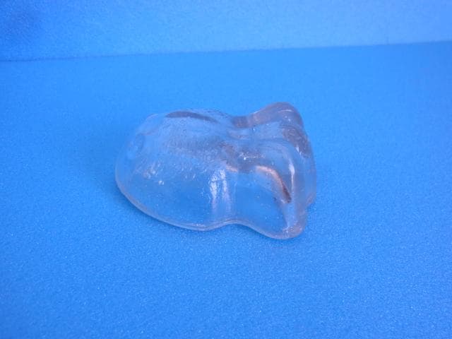 戦前　金魚型　ガラス　ぺろぺろ　とろとろ　古い菓子型　昭和初期　大正　型吹き