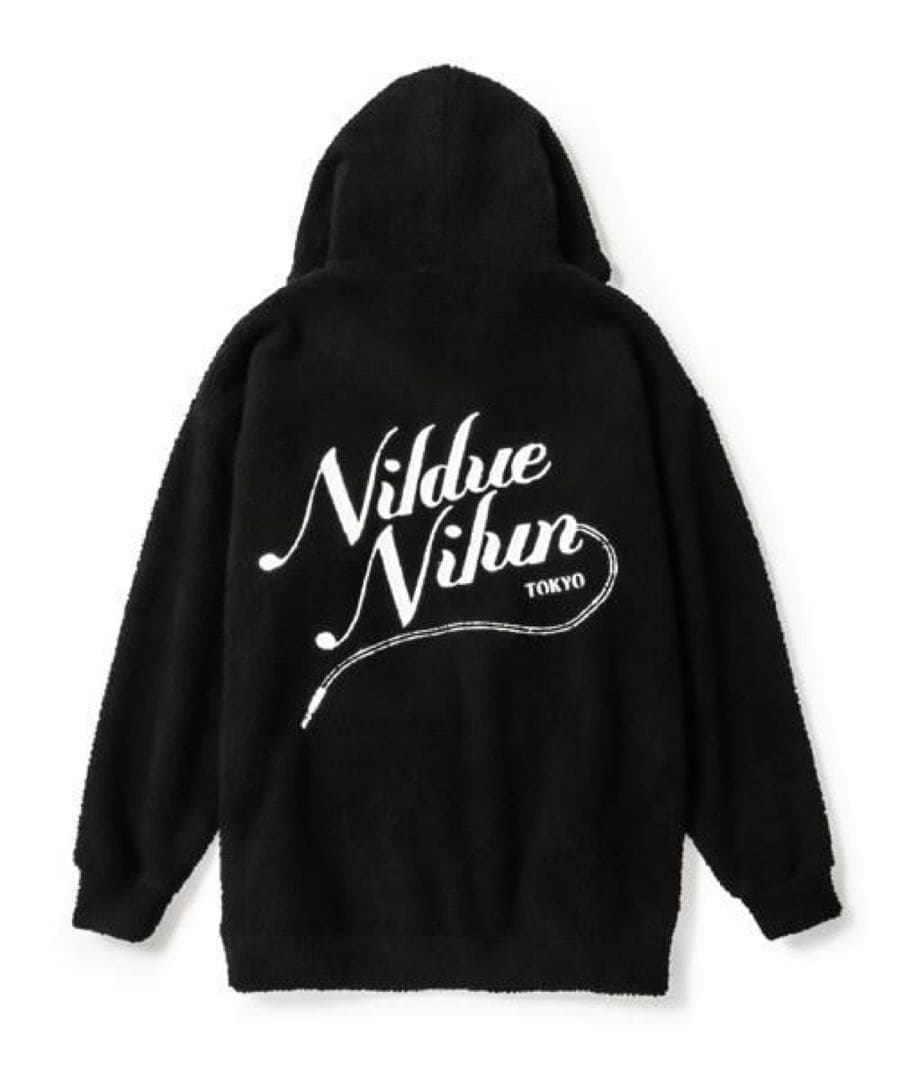 【新品未開封】PLUG LOGO ZIP HOOD SET UP / BLK