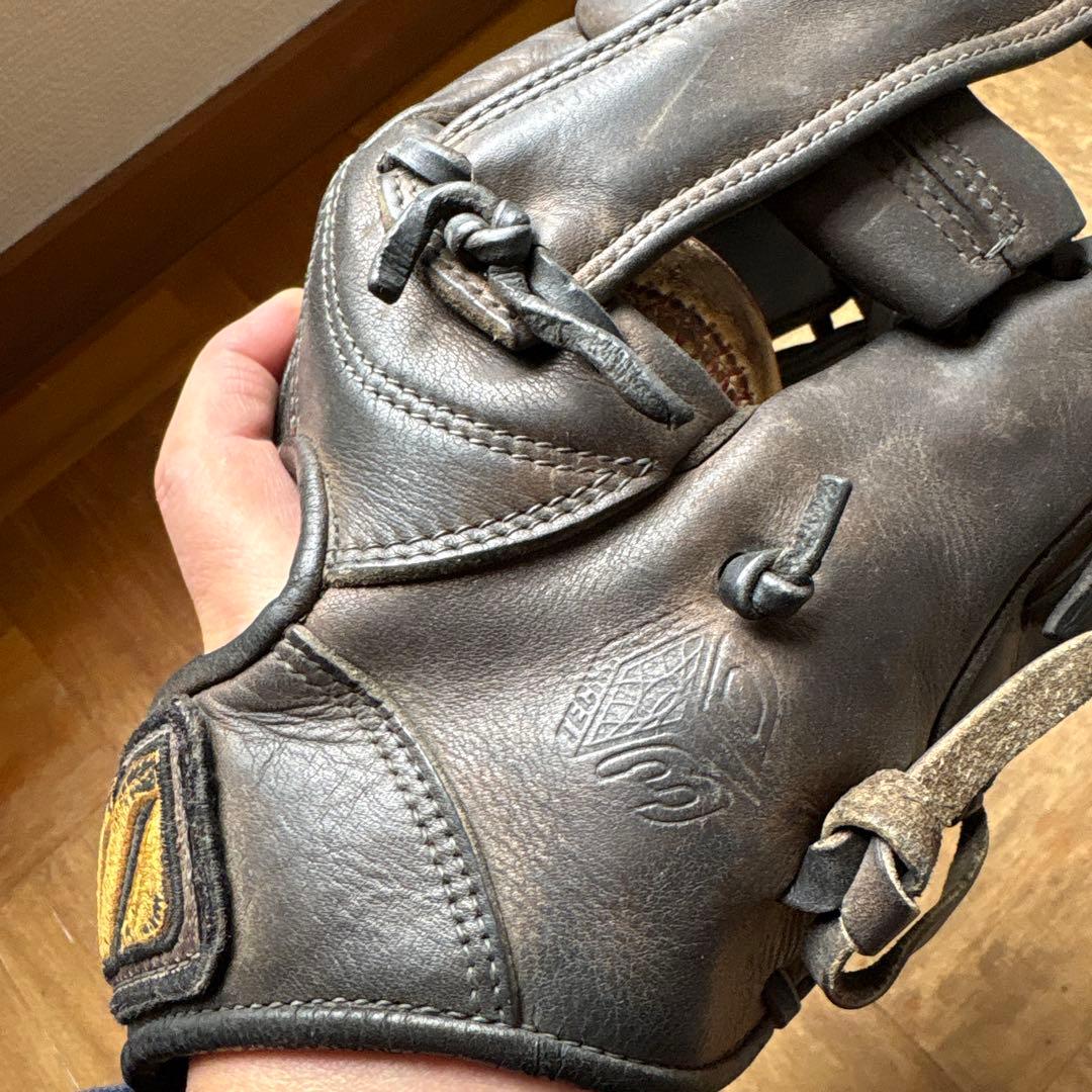 高校野球夏の県大会ベスト4主にサードと投手で使用！ミズノ硬式グローブ！
