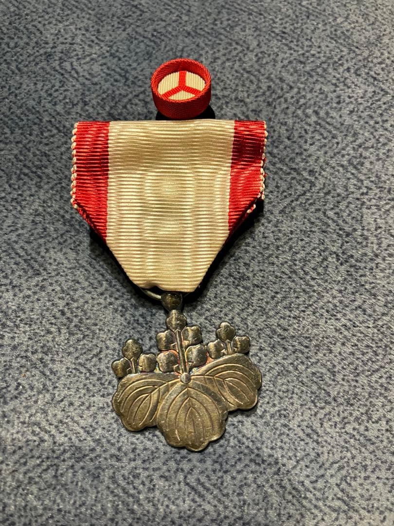 日本軍 軍功徽章 正章＋略章 純正ケース付き 当時物 ヴィンテージ