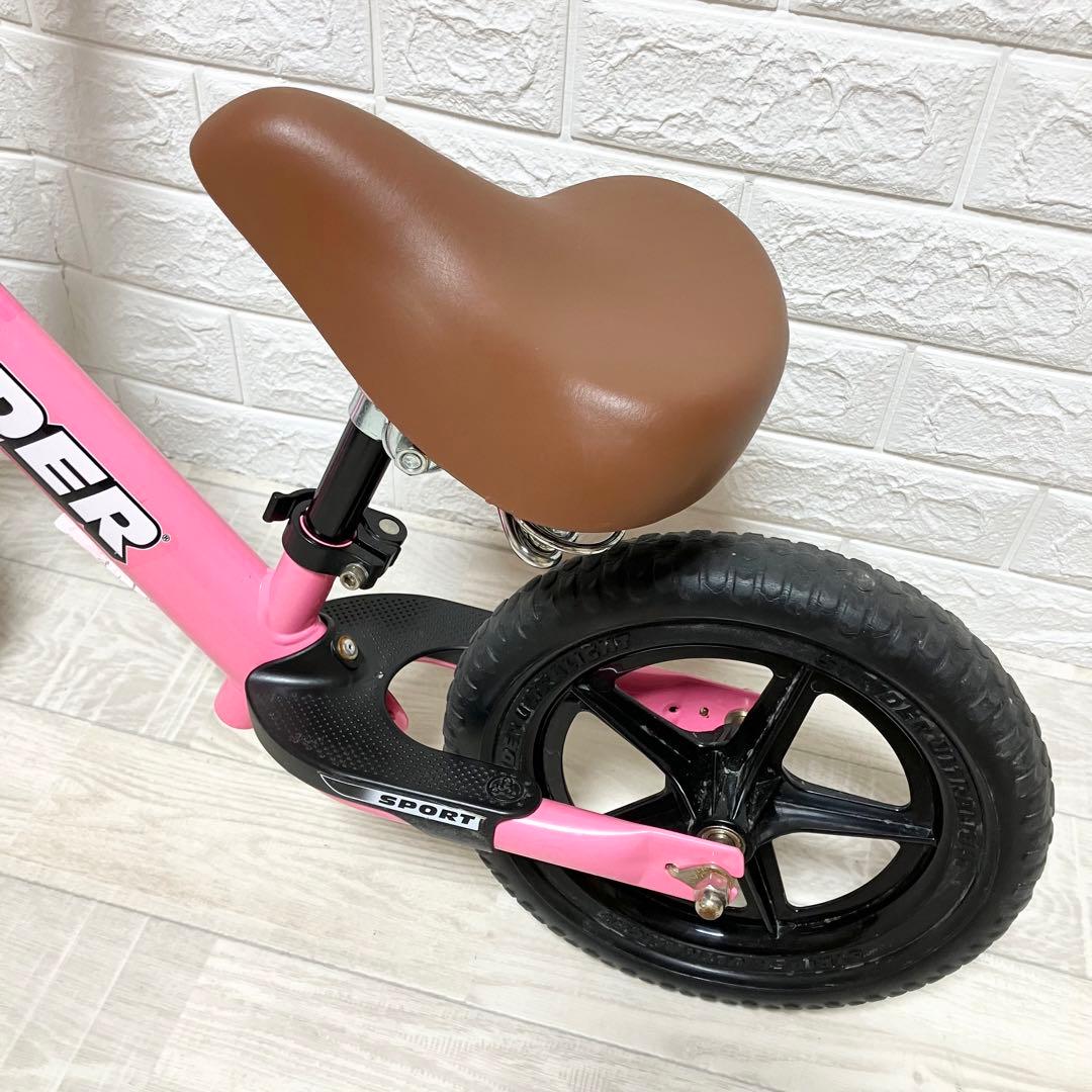 別サドル付き　美品　ストライダー　スポーツ　12インチ　ピンク