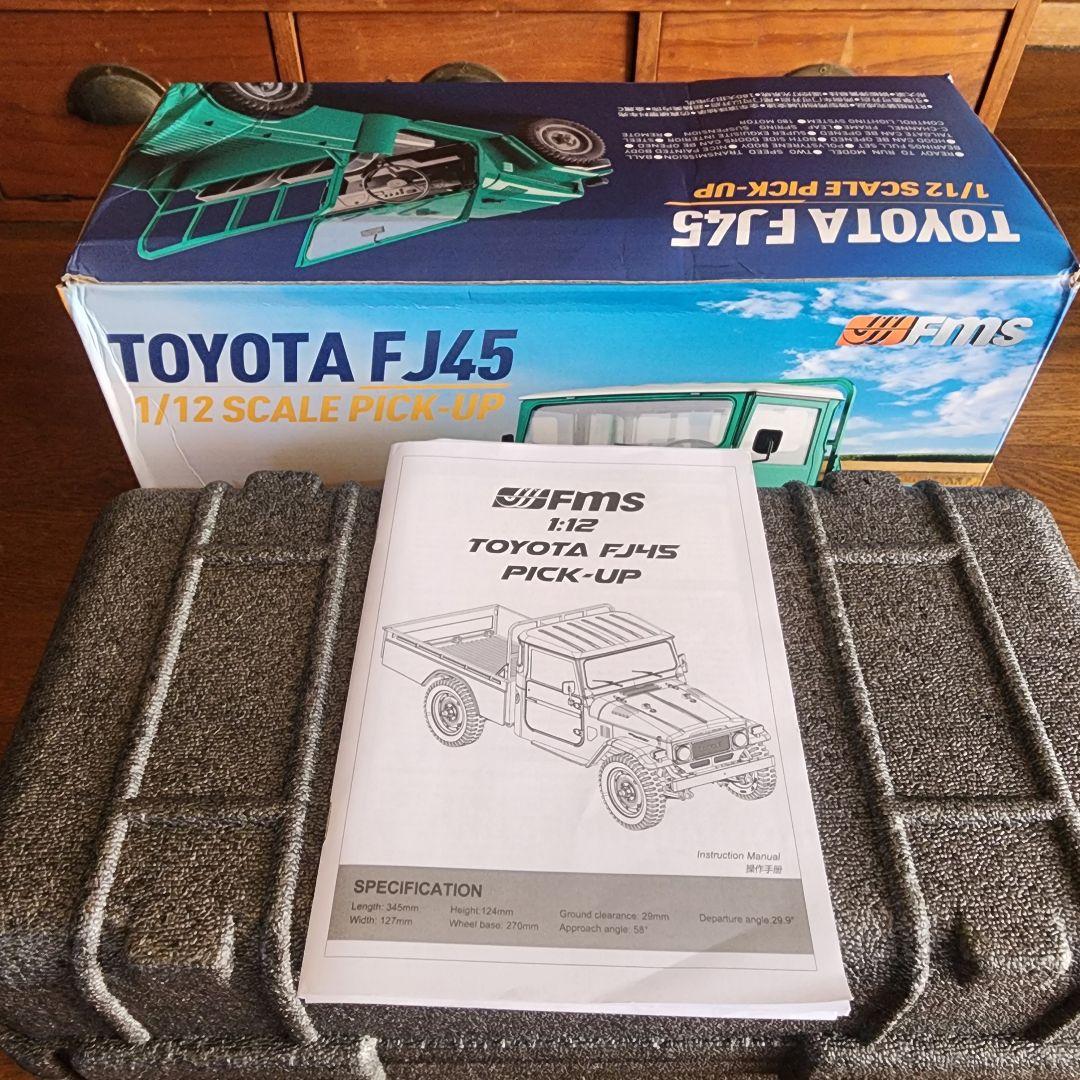 【絶版レア】TOYOTA FJ45 1/12 スケール ピックアップ 技適認識済