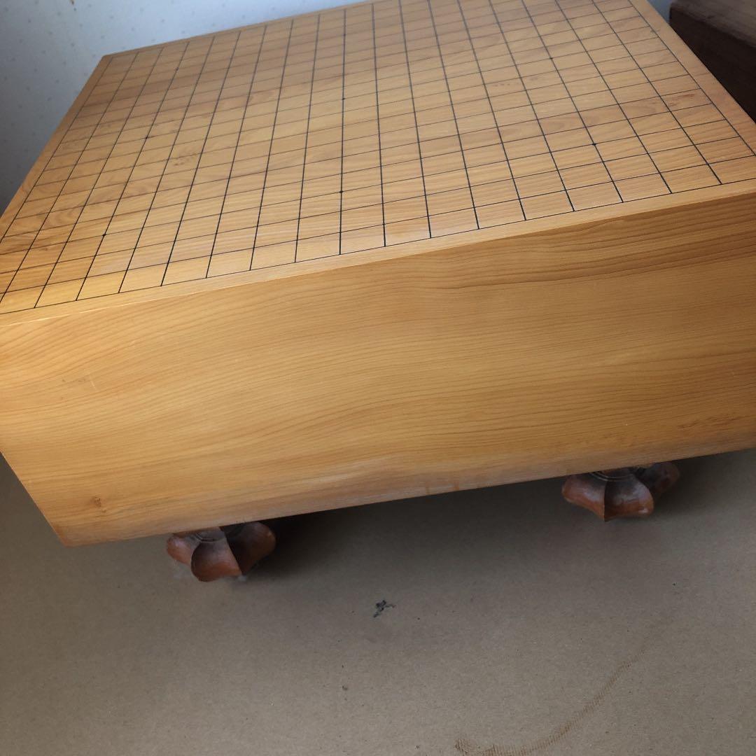 14 大幅値引　宮崎県小林市 本榧の六寸碁盤と碁笥碁石