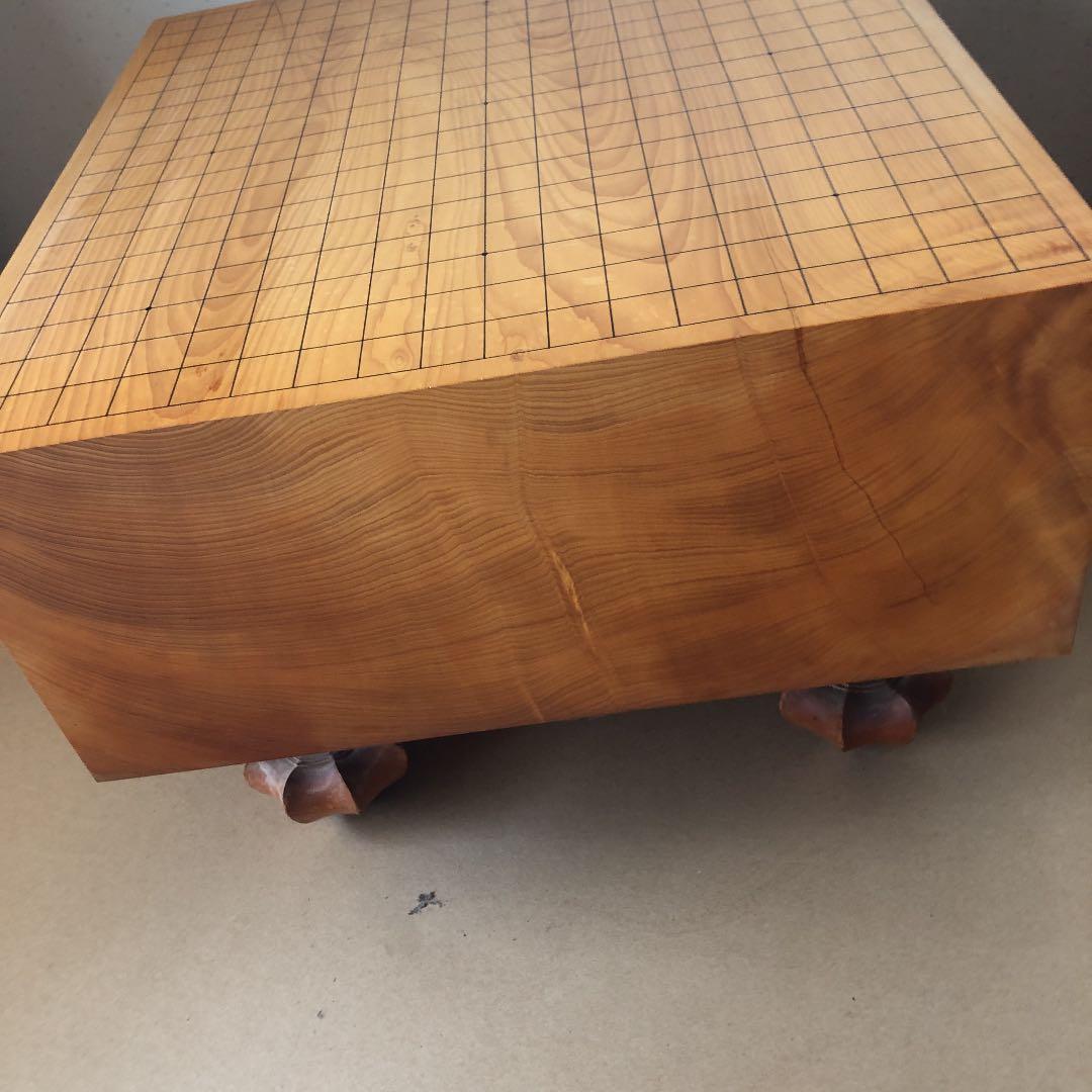 14 大幅値引　宮崎県小林市 本榧の六寸碁盤と碁笥碁石