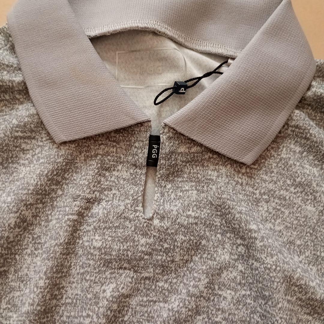 新品！PGG レディースグレー 半袖ポロシャツ M