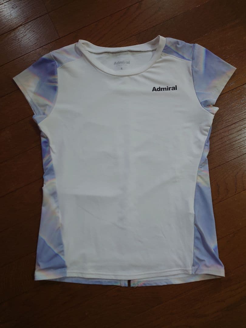 Admiral テニスウェア ホワイト/水色(S)