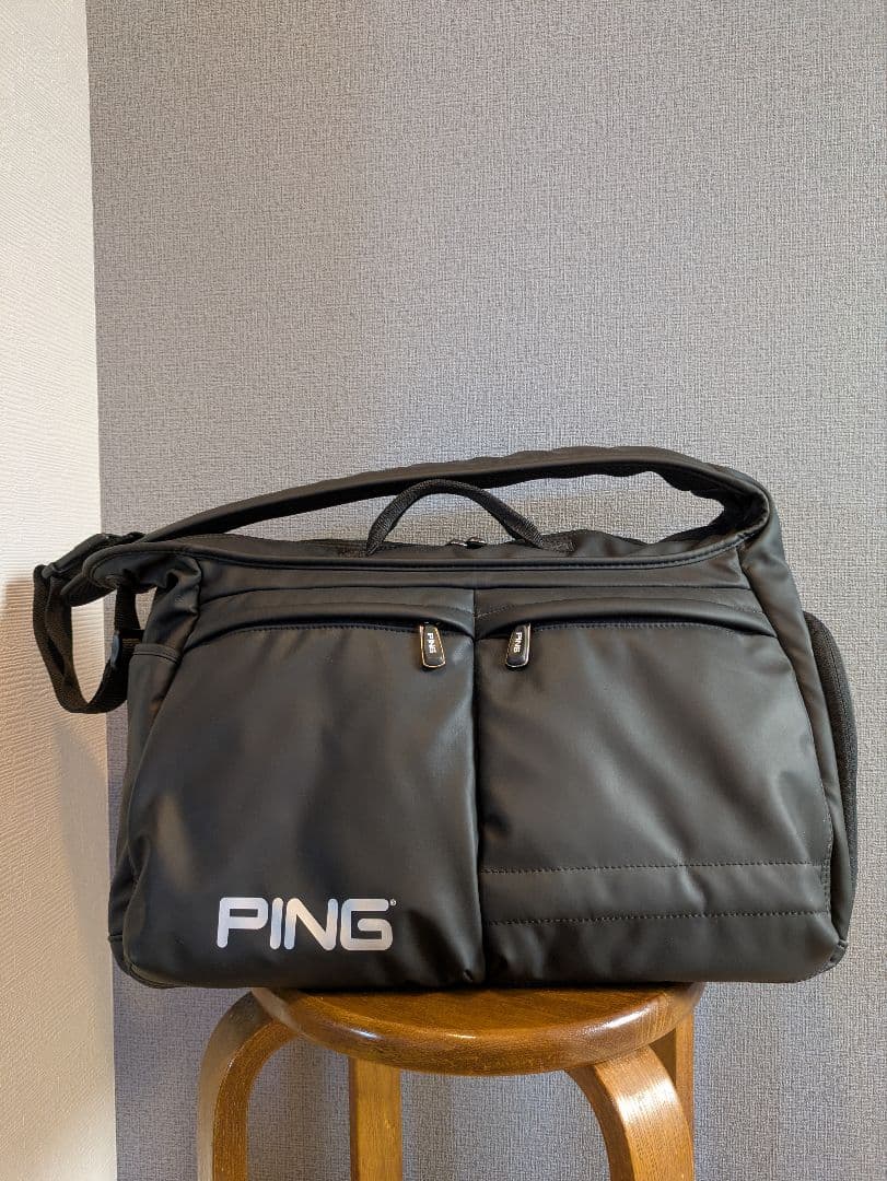 PING ブラック ゴルフバッグ