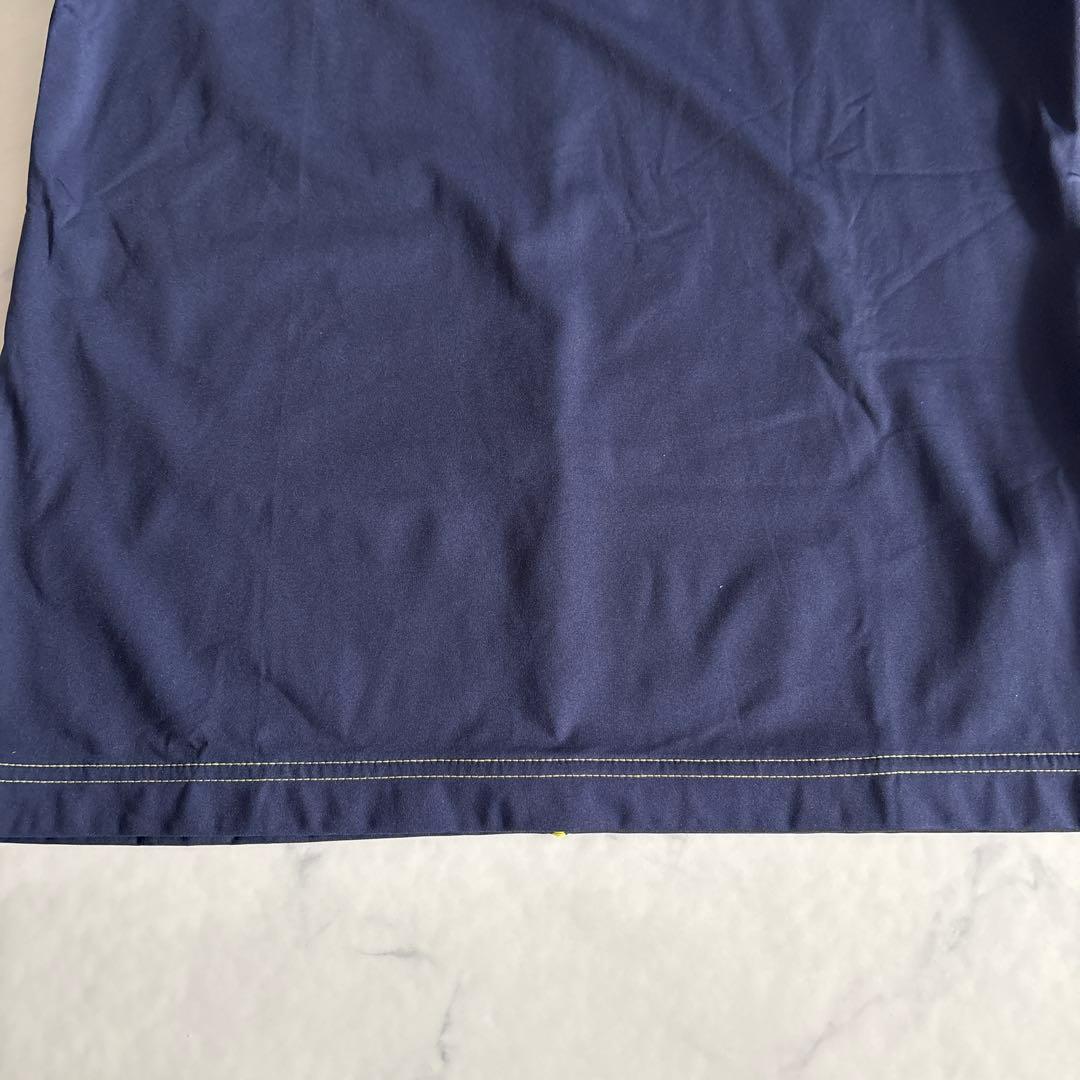 マーク＆ロナ モックネック Tシャツ ゴルフウェア ネイビー 38